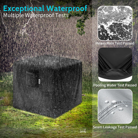 VARIETYFACE heavy-duty waterproof Oxford fabric delivers year-round protection.
