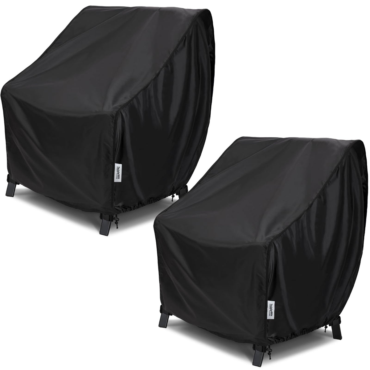 VARIETYFACE 2-pack patio chair cover protecting large chairs from rain and sun