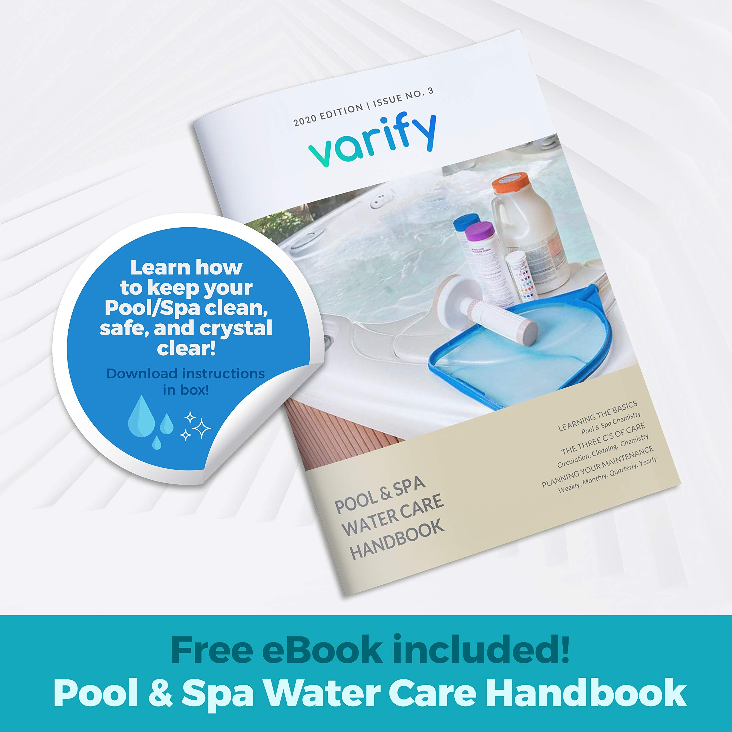 Varify 100 strips in two sealed pouches for long-lasting reliability