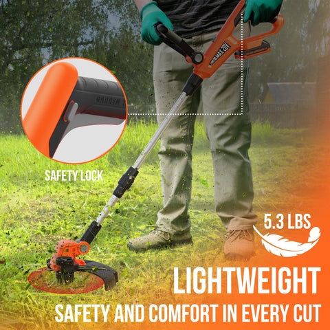 VARSK 180-degree adjustable handle for multi-angle comfort