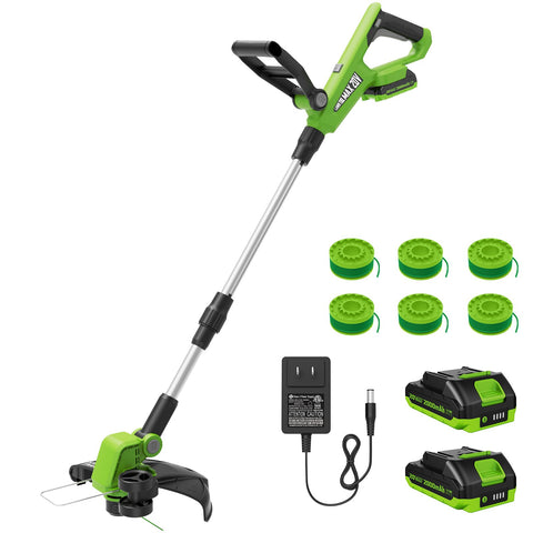 VARSK 20V string trimmer in 2-in-1 mode for versatile lawn care