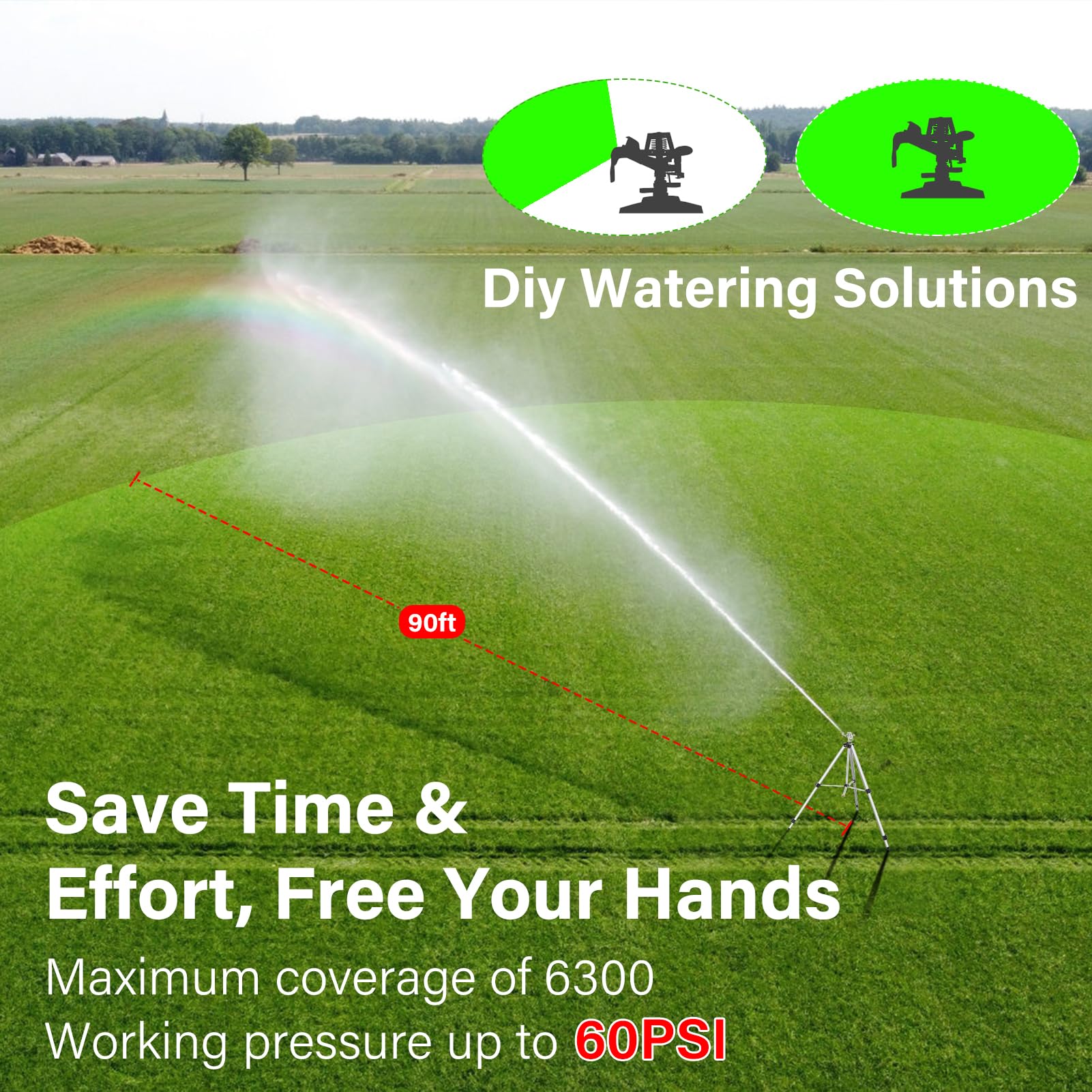 VASALAID brass nozzle close-up for precise garden watering