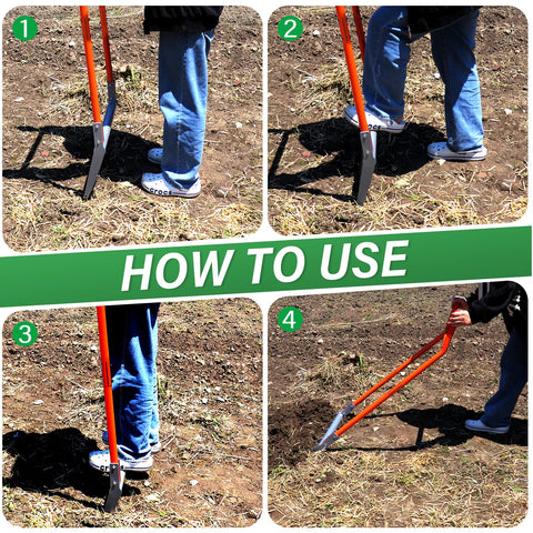 VASALAID broadfork in garden bed use demonstrates versatile cultivation and aeration