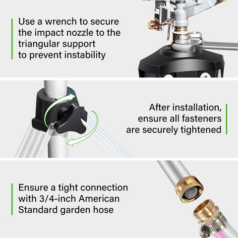 VASALAID heavy-duty metal construction withstands weather and high pressure