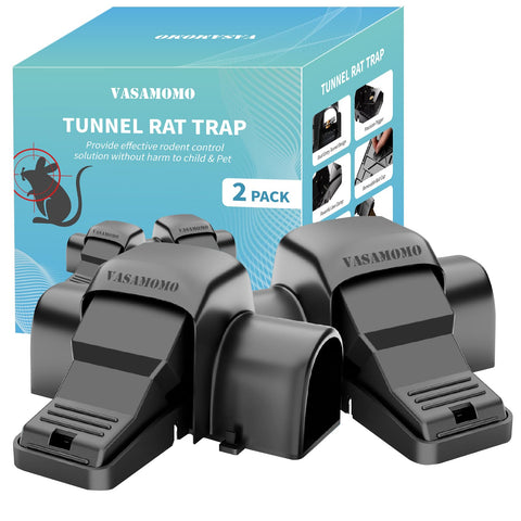 VASAMOMO large rat trap front view, durable and reusable for kitchens