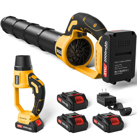 VASG Leaf Blower Cordless in action for effortless lawn cleanup.