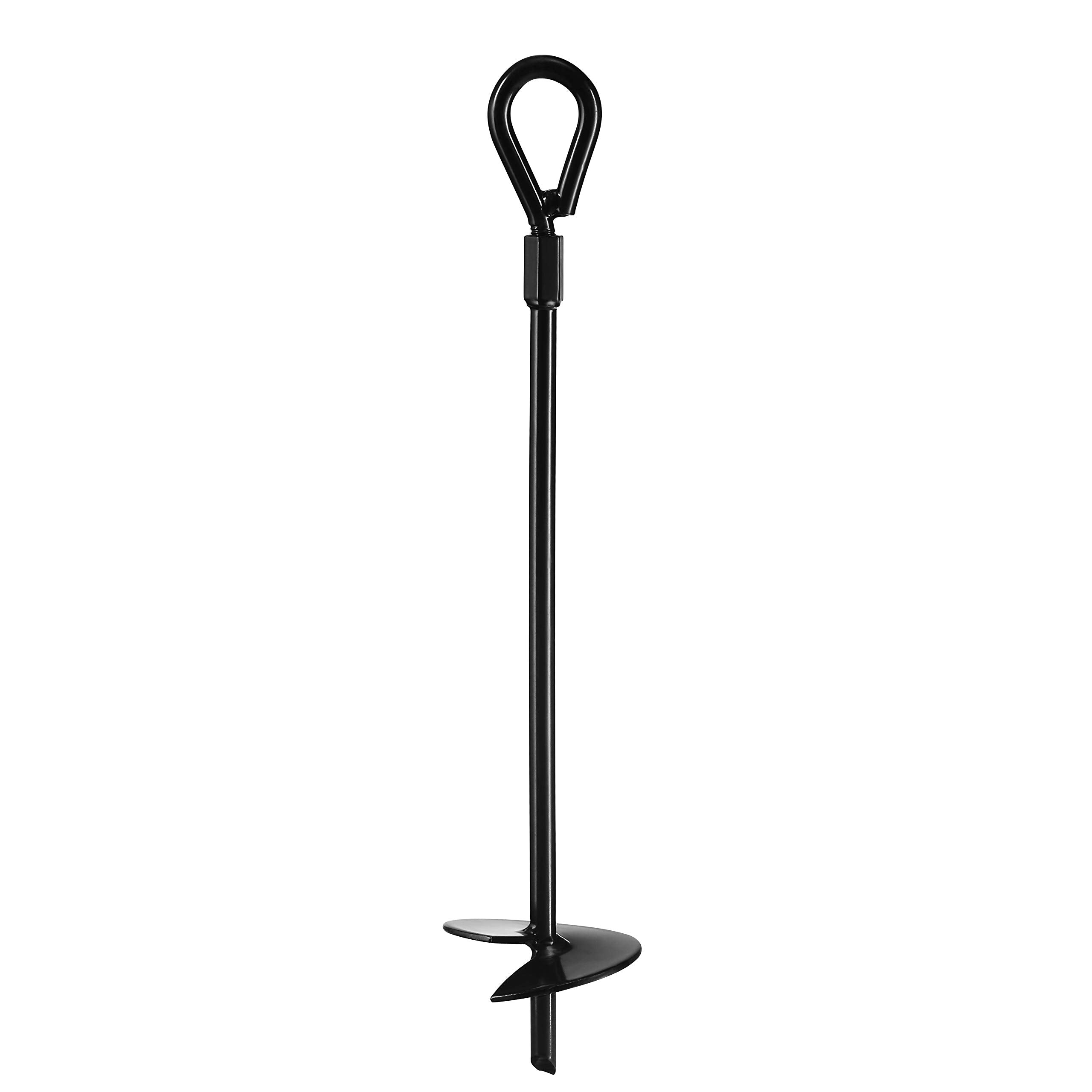 VASGOR black powder coating detail indicating rust resistance.