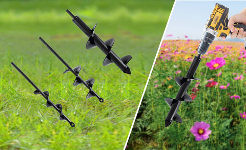 VASGOR bulb planting auger 3-5x12 ready for large planting holes