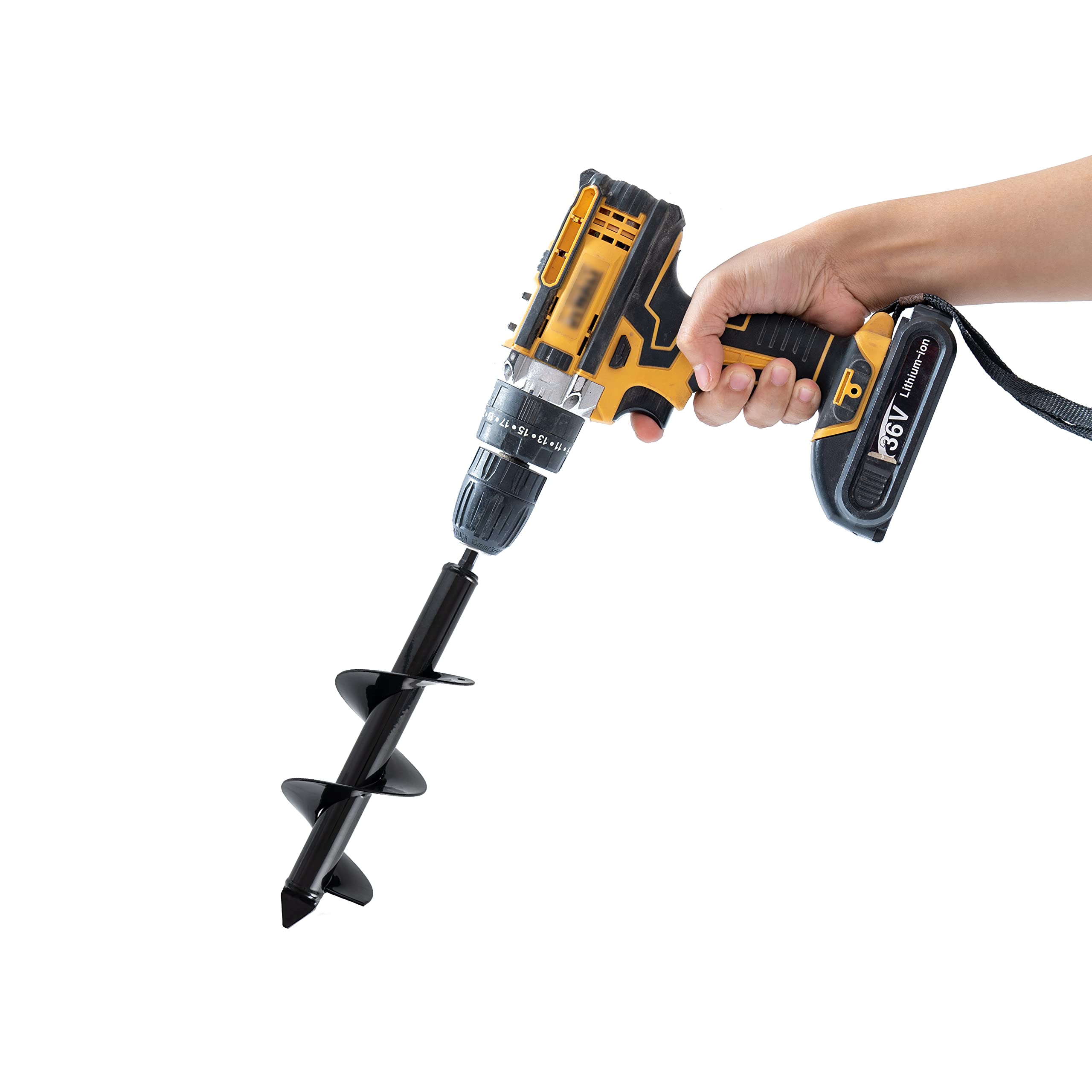 VASGOR Set3 augers 3-5x12 in action for larger holes