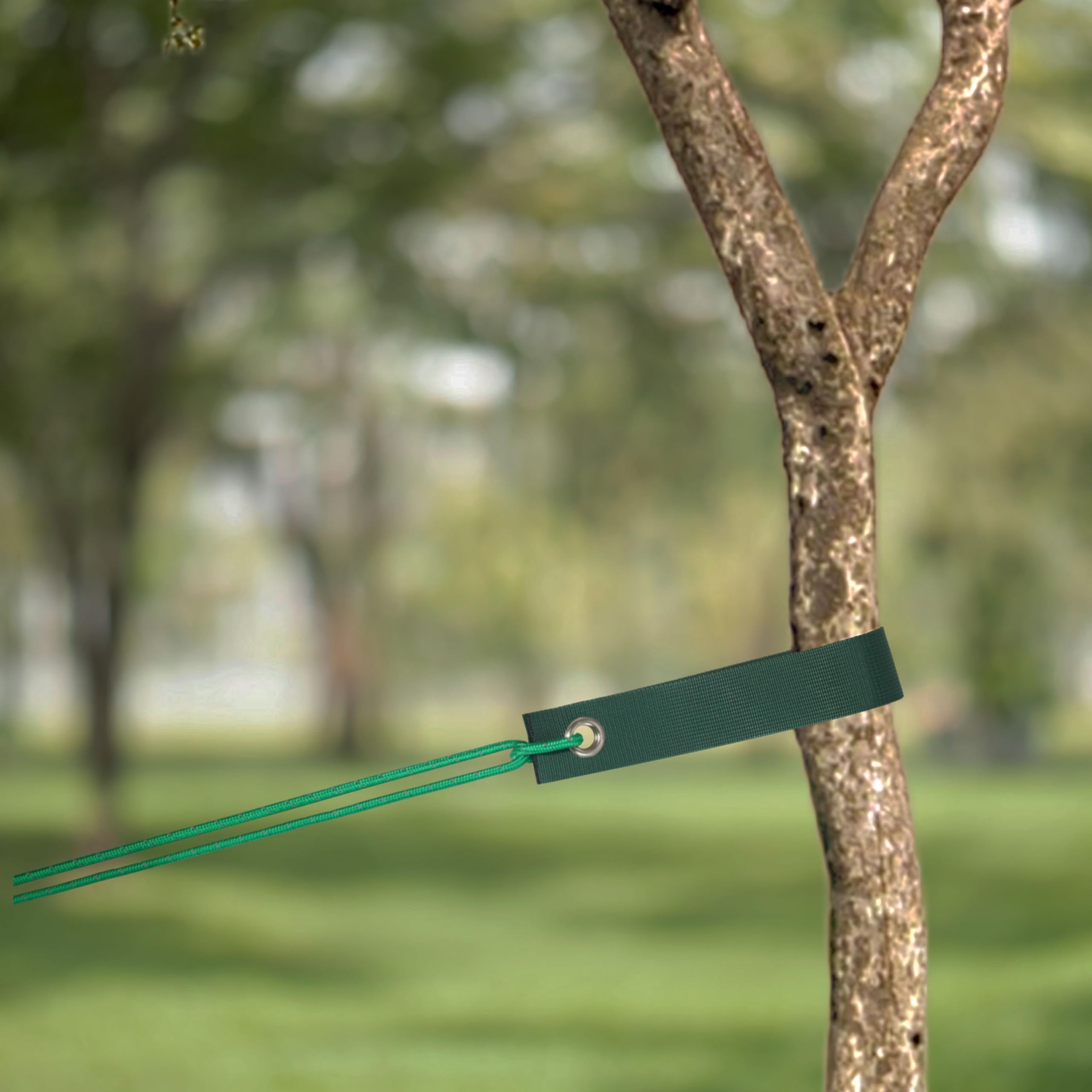 Durable straps and rope from VASGOR kit for versatile staking