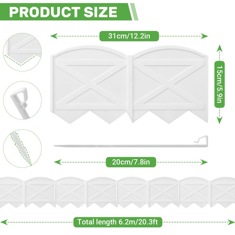 Vashly circular and arc layouts show flexible DIY edging options.