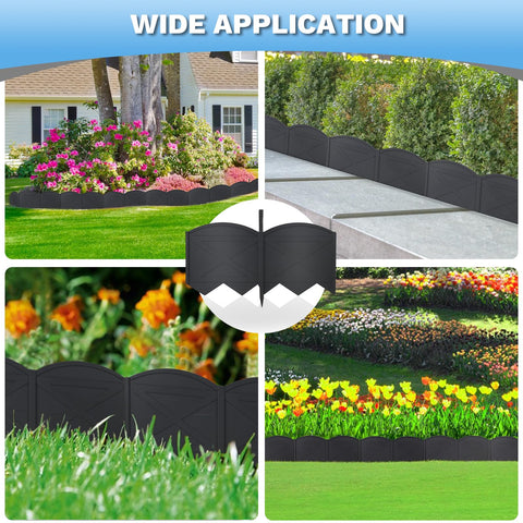 Vashly No-Dig stakes secure borders quickly and reliably.