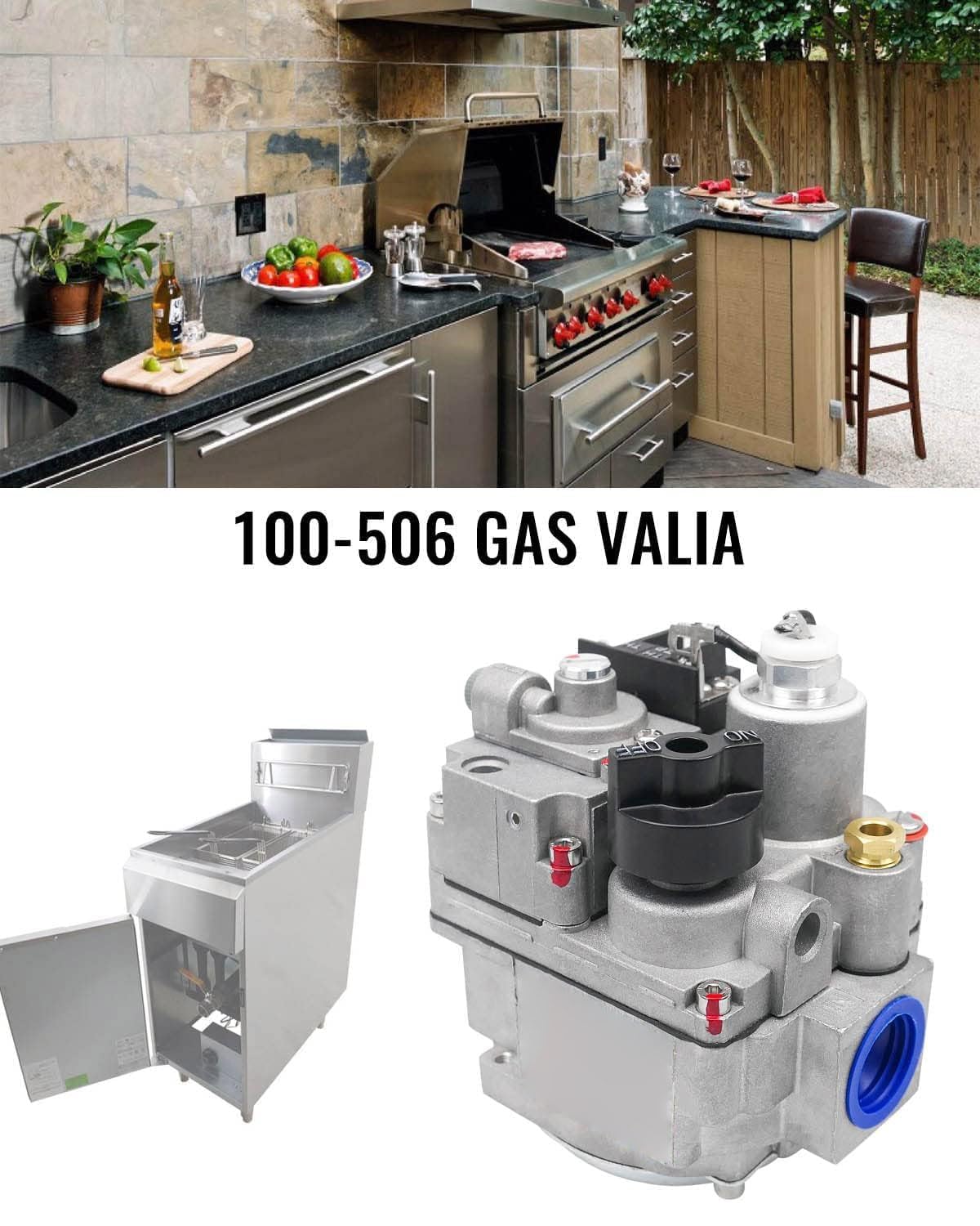 Vaticas 700-506 gas valve pilot outlet detail highlights precise control features.
