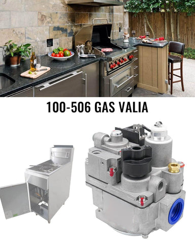 Vaticas 700-506 gas valve pilot outlet detail highlights precise control features.