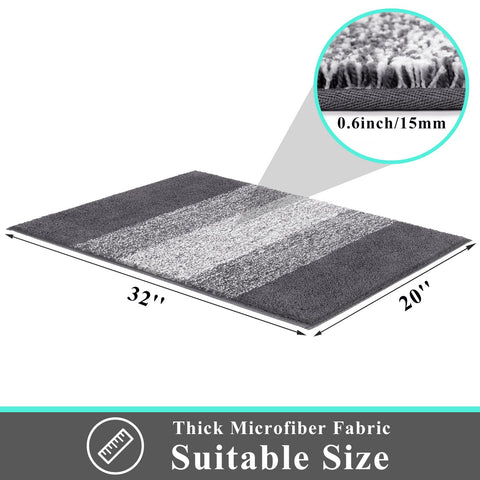 Vaukki doormat with non-slip backing reduces slips on dry floors