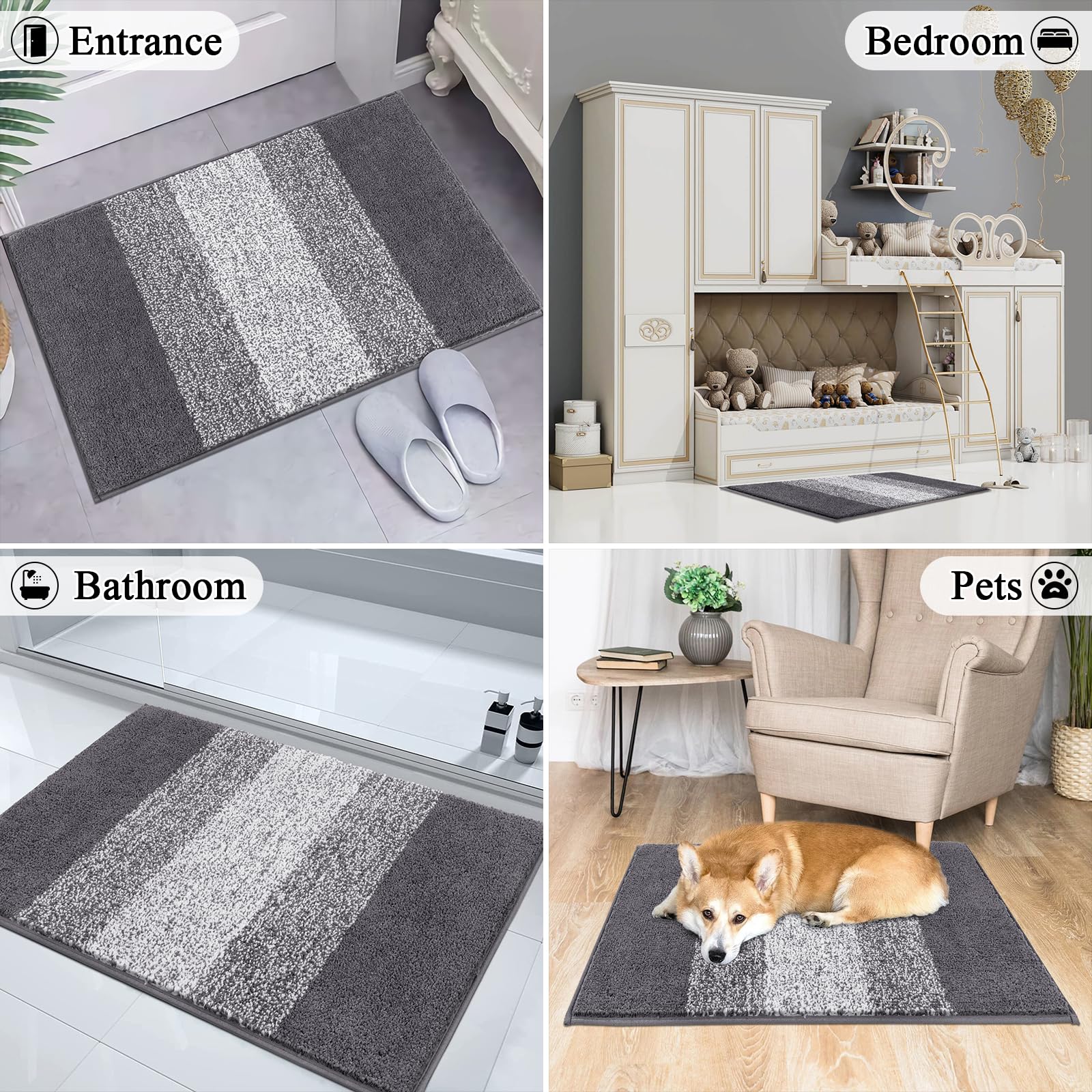 Vaukki water-absorbent mat captures moisture at the doorstep