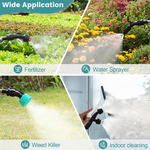 VAXMAY three speed settings tailor coverage for delicate plants or heavy tasks.