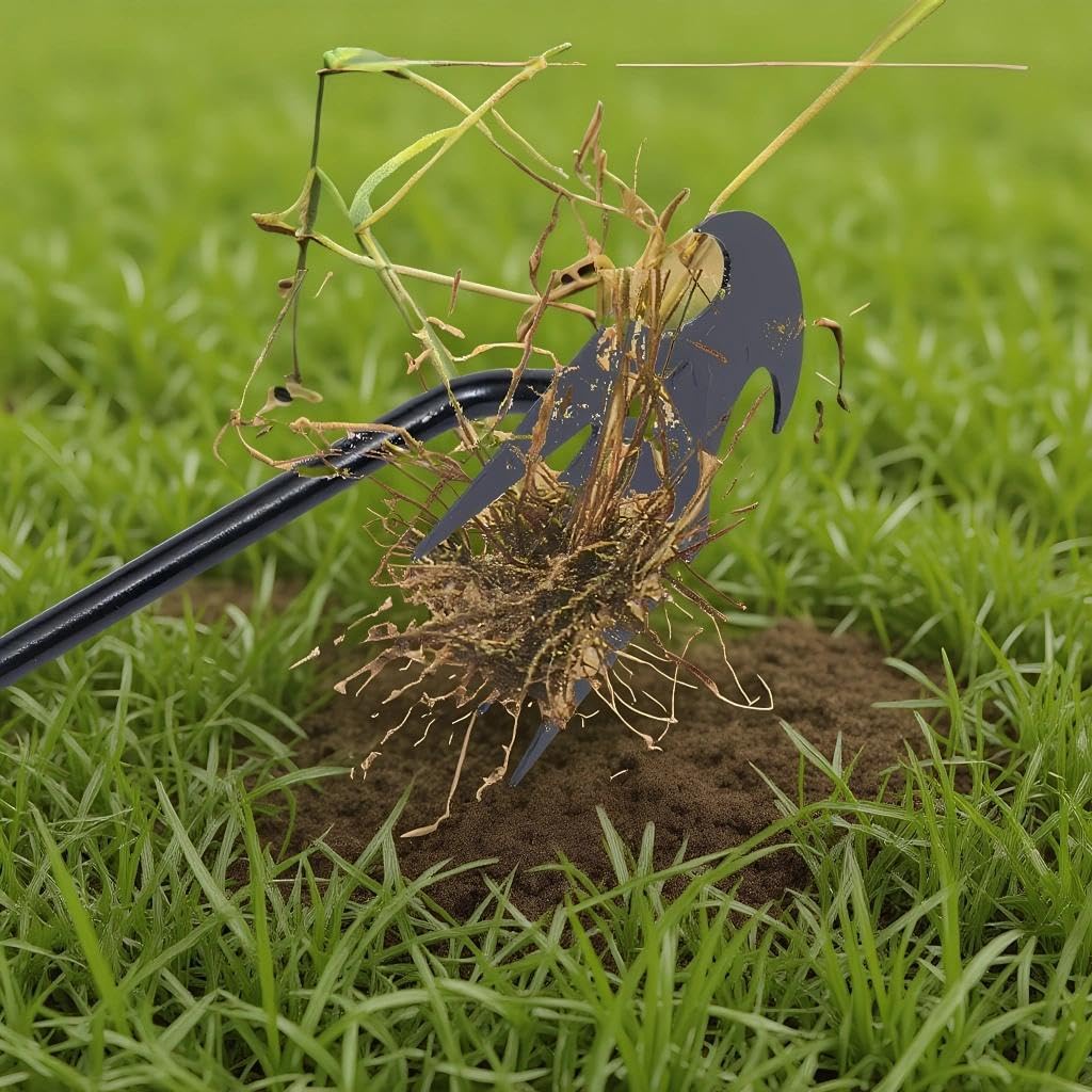 VBQFDPH lightweight stand-up weeder designed for easy gardening