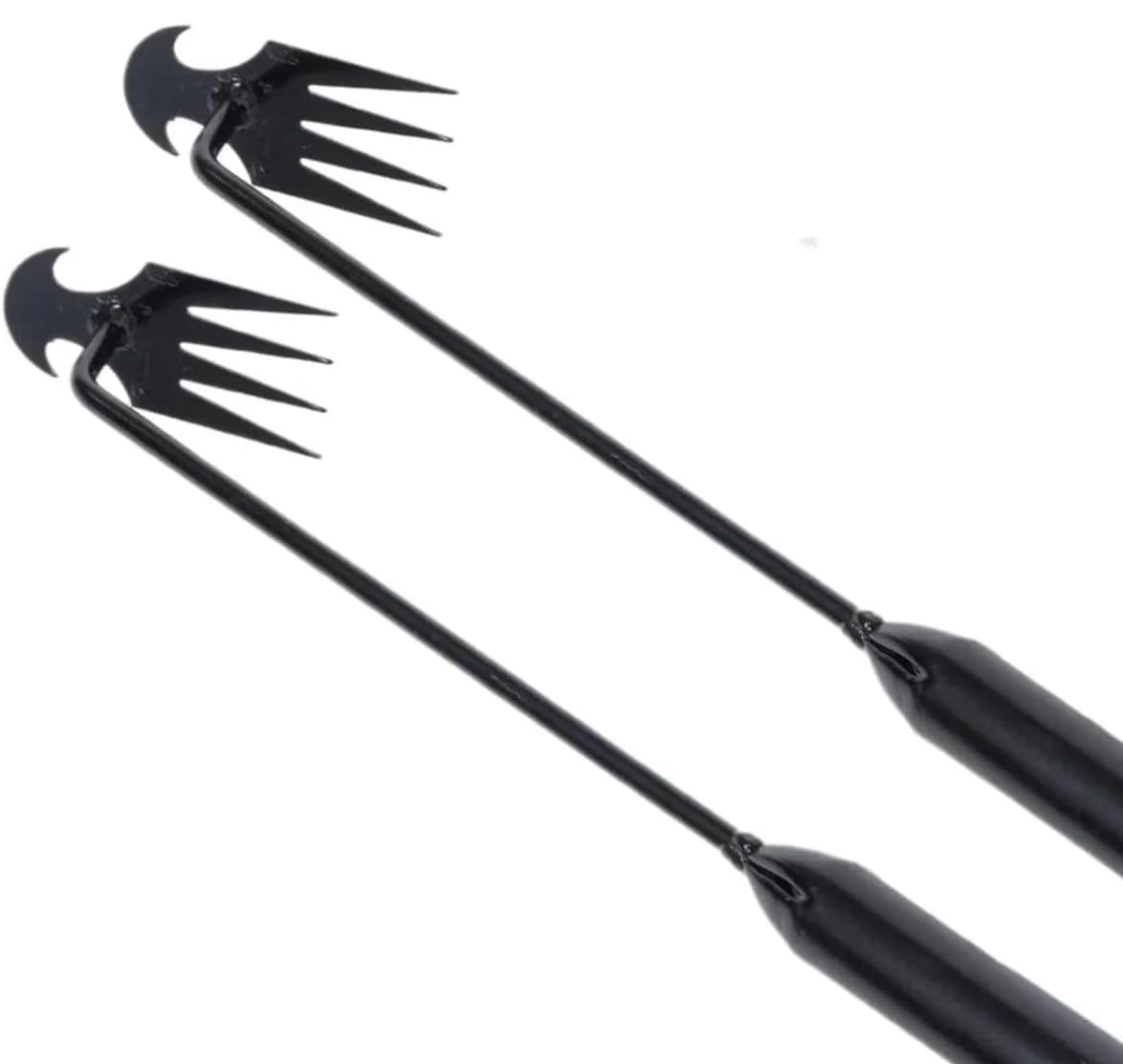 VBQFDPH weed puller with a 16-inch handle and 4-prong head for standing-friendly weeding