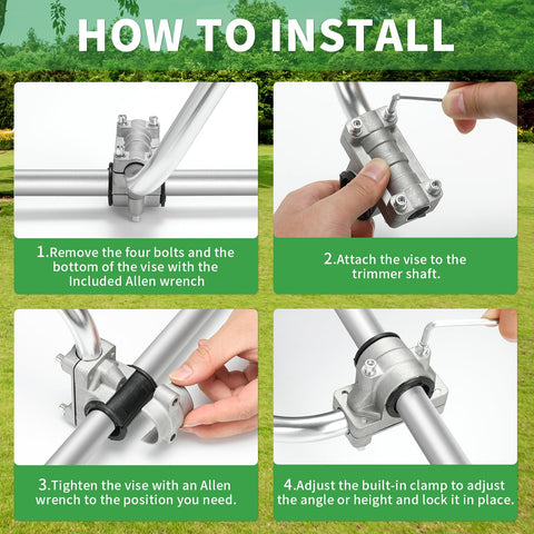 VBSYBO back-saver handle on Homelite provides steady trimming and comfortable grip.