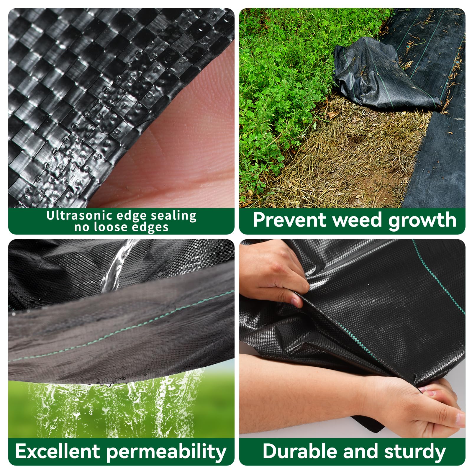 VBWSL easy-installation ground cover simplifies setup across beds and borders.