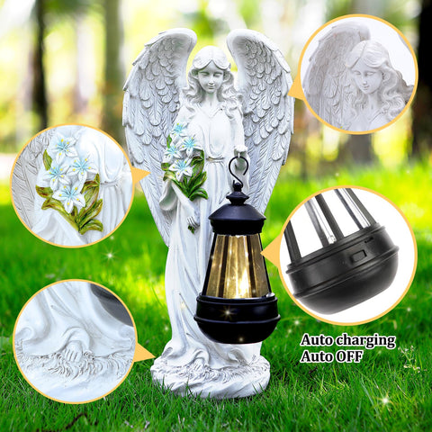 VChymm Solar Angel closeup-paint shows durable UV-resistant finish.