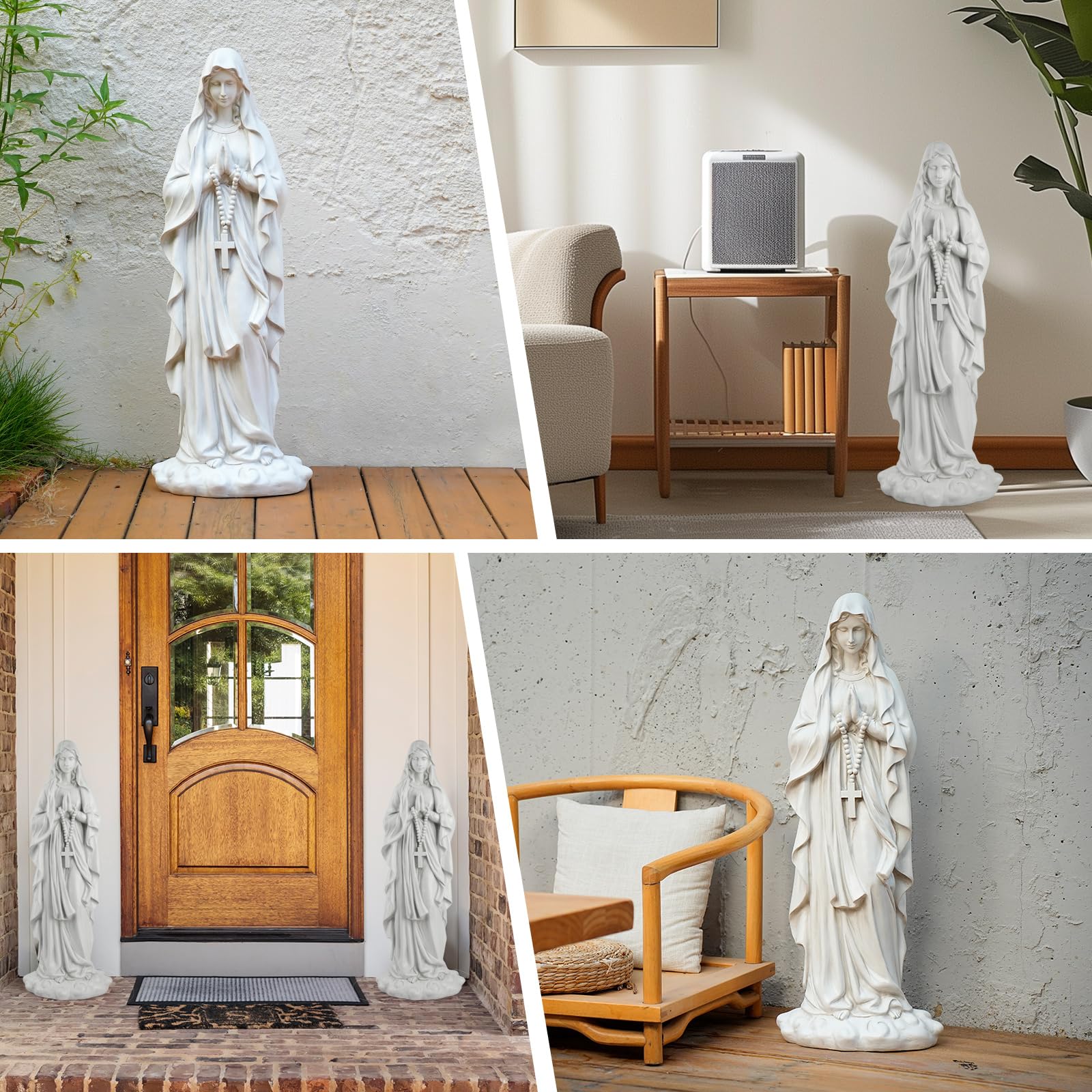 VChymm 31-49-inch statue designed for durable outdoor display.