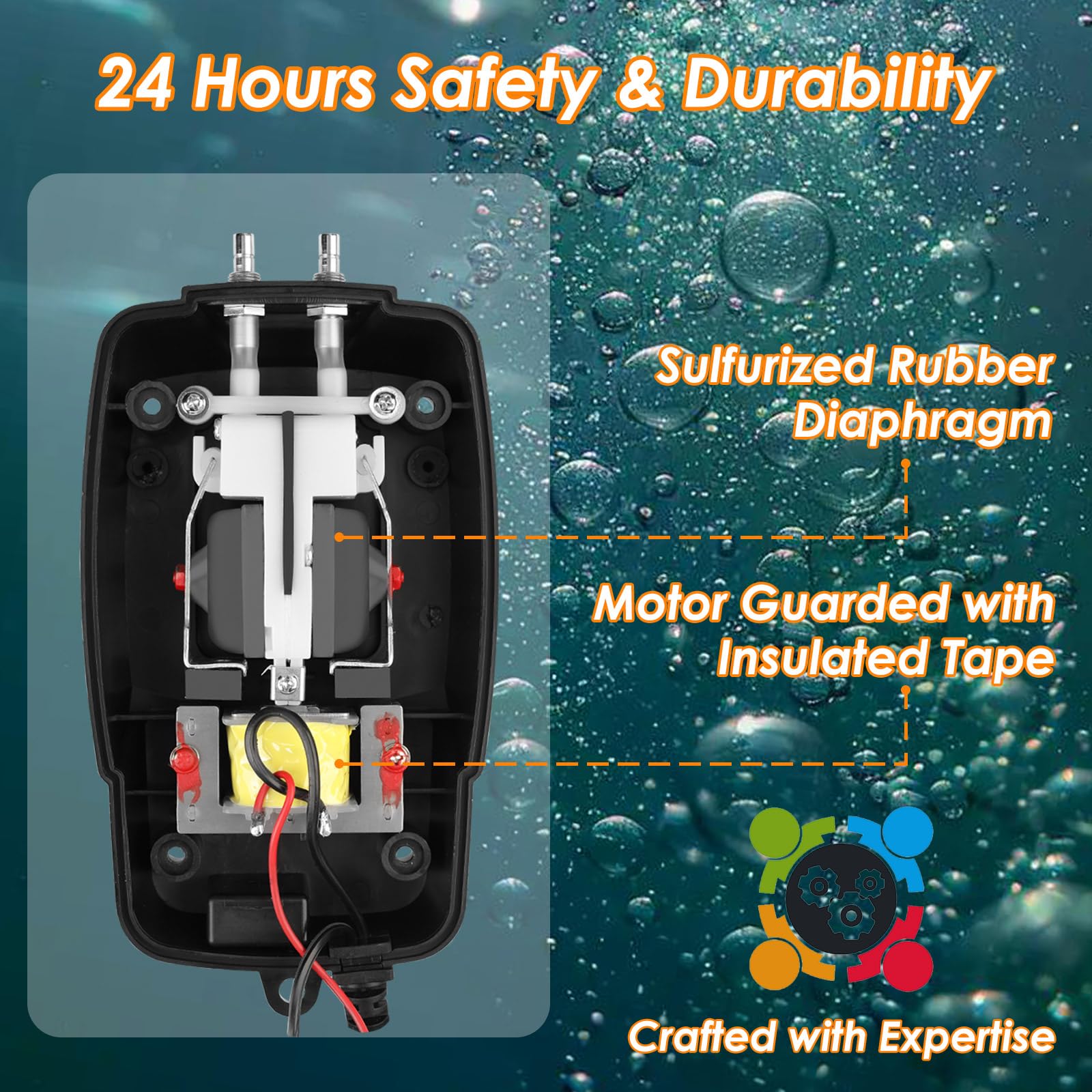 VCRAZE check valves prevent backflow and protect airflow.