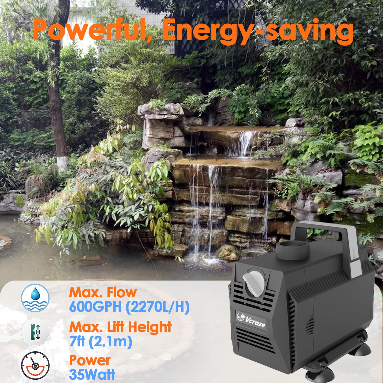 VCRAZE flow control dial enables customizable flow rate