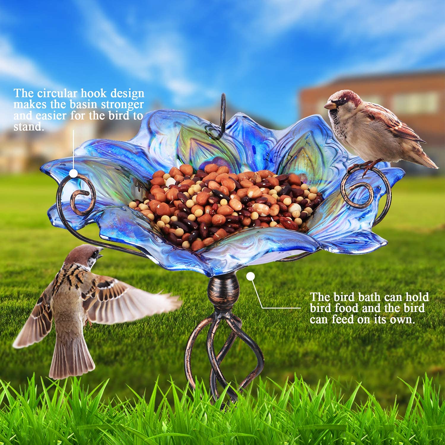 VCUTEKA updated four-pronged design improves stability outdoors