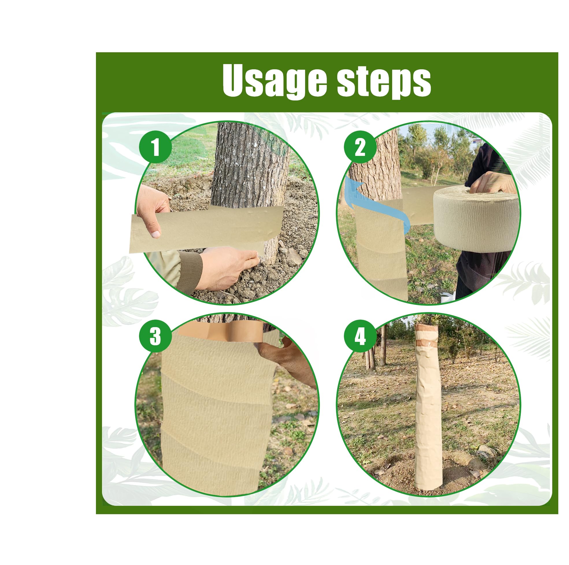 Vecacosic versatile garden protection on various tree types