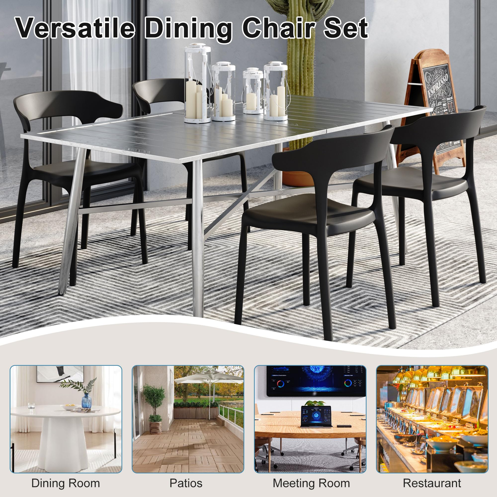 VECELO compact stack saves space in apartments and cafes.