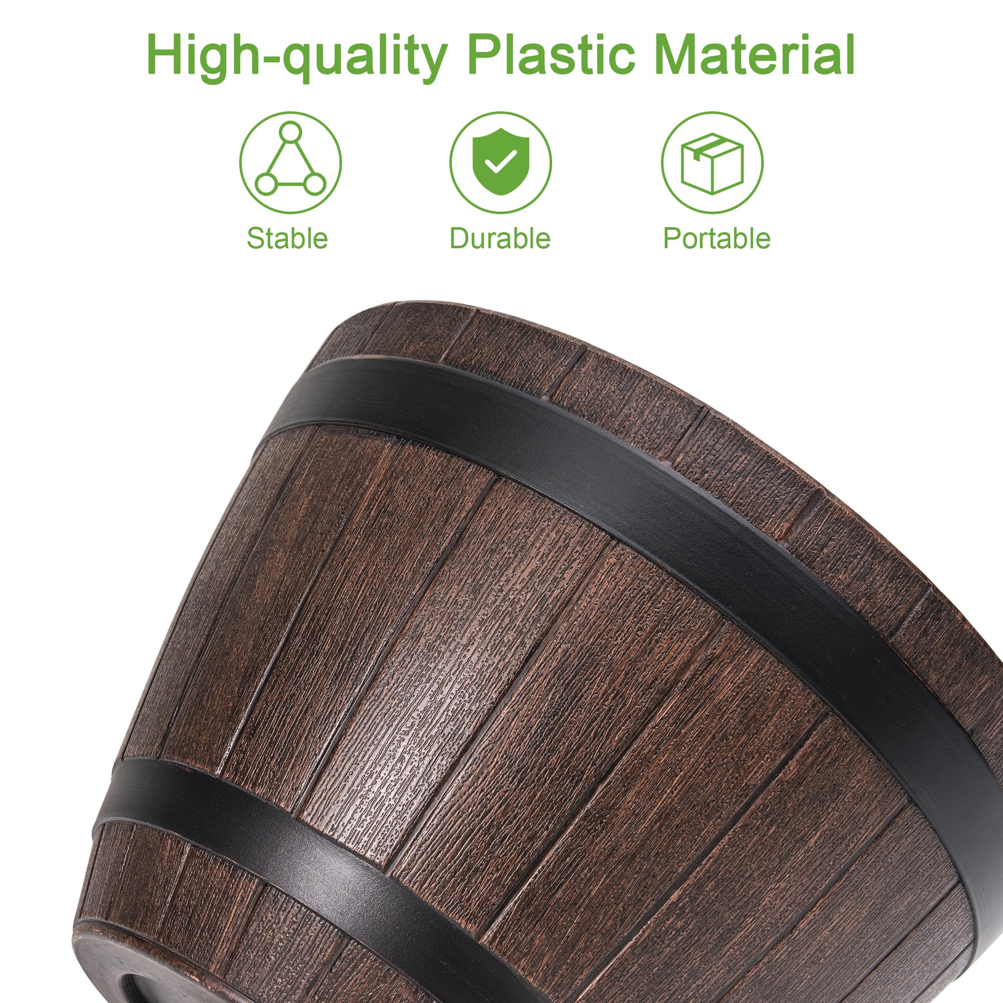 VECELO indoor-outdoor use, lightweight design for easy repositioning.