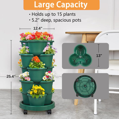 VECELO soil separators illustrate organized soil layers for tidy, healthy plant spacing.