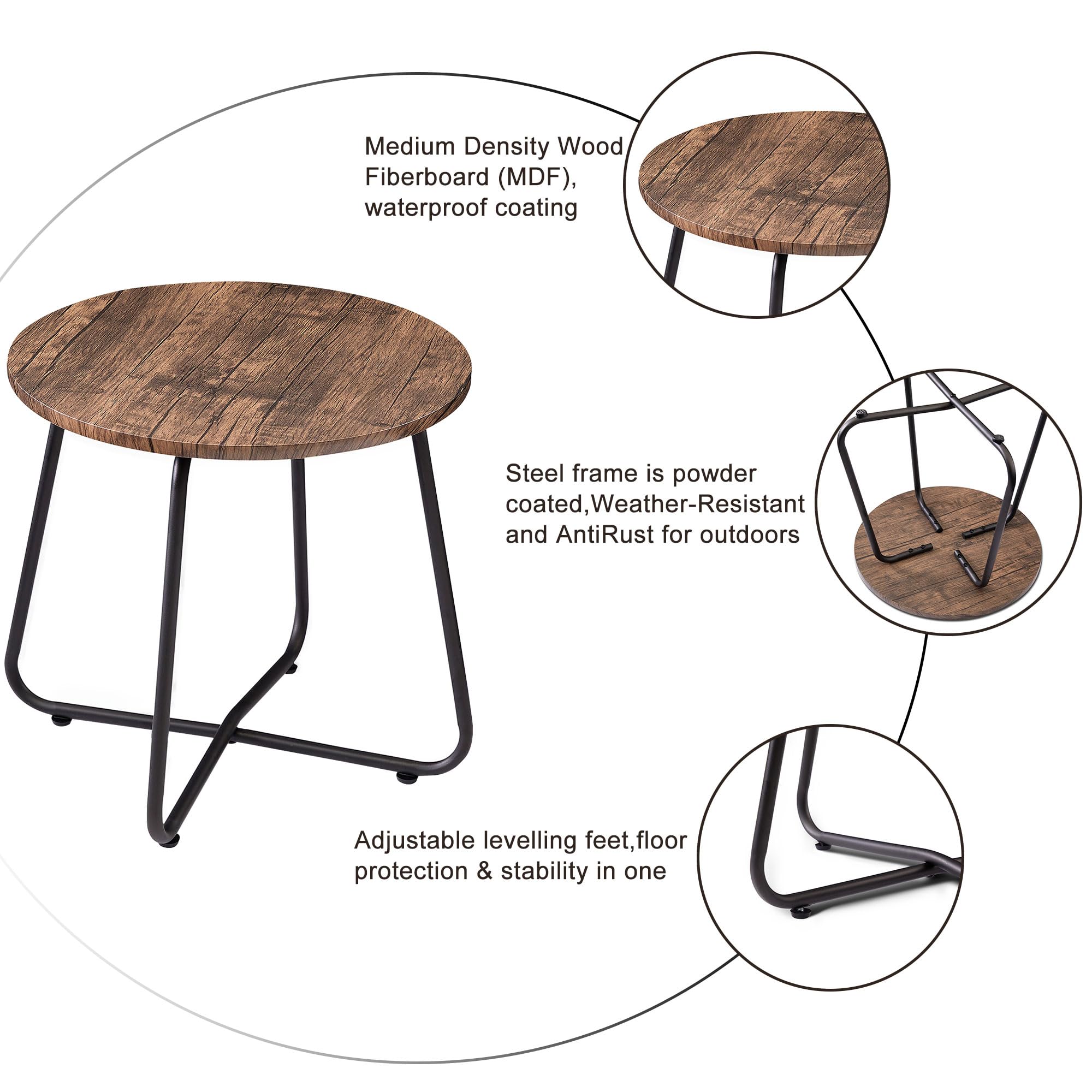 VECELO cross-structure legs emphasize stability and anti-tip support.