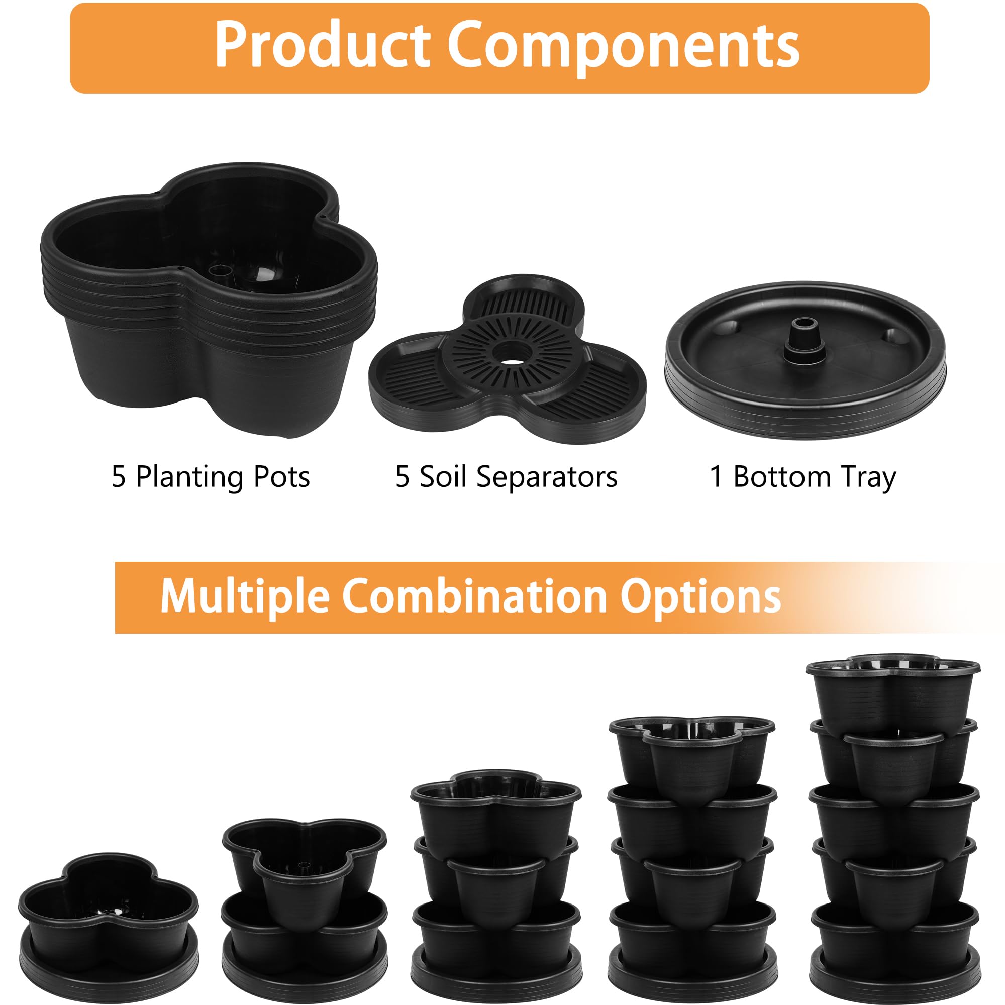 Vecelo plants thrive in the vertical planter for herbs and vegetables
