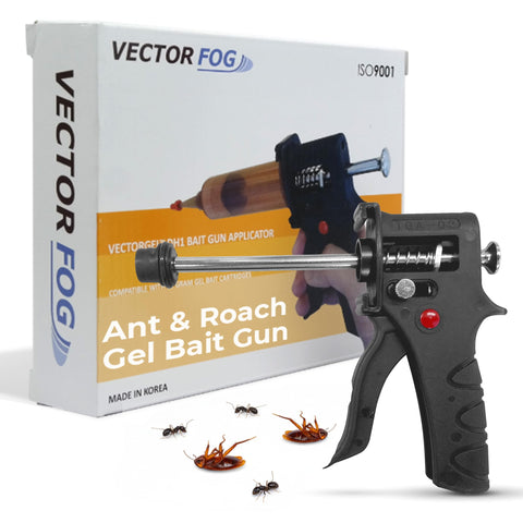 Vectorfog DH1 gel bait gun enables precise application for targeted ant and roach control.