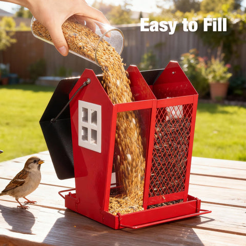 Veehoo balcony feeder gift-ready for nature lovers
