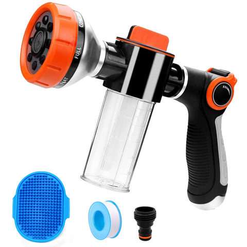VEEVIIY dog wash hose attachment foamy bath for pets and cars