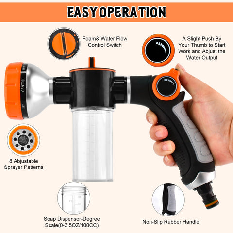 VEEVIIY universal quick connector fits standard hoses