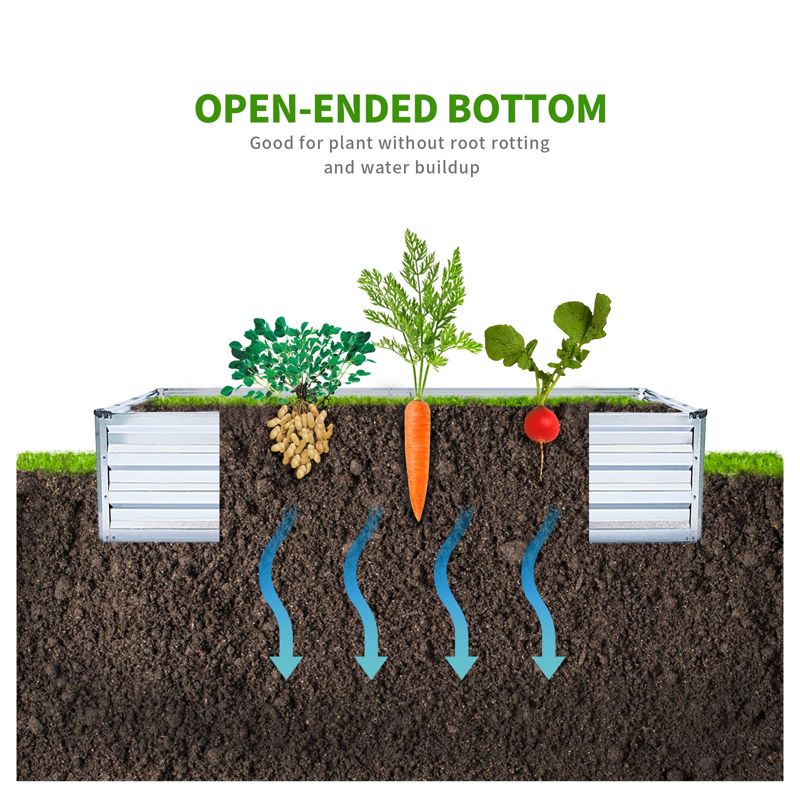 Veezyo two-pack setup ideal for symmetrical garden layouts