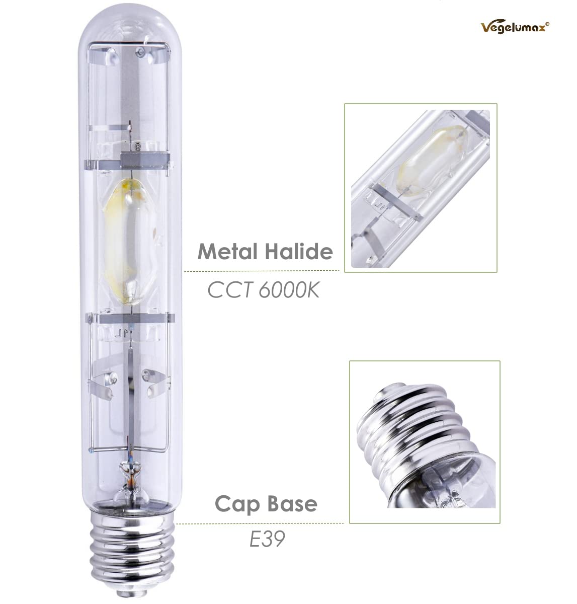 Vegelumax MH400W delivers 36,000 lumens for bright indoor coverage