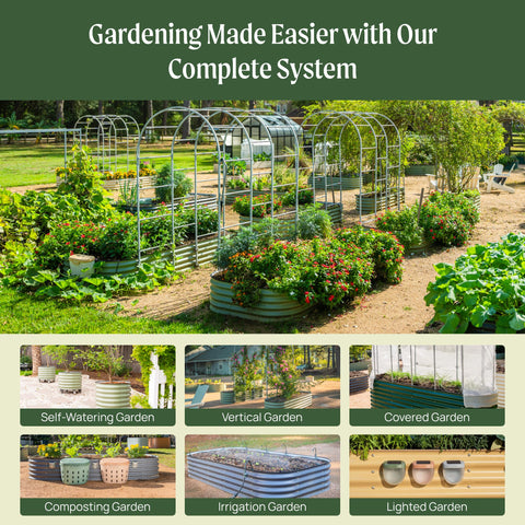Vego Garden promotes better drainage and soil quality for healthier plants