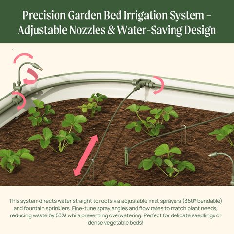 Vego Garden Irrigation Kit eco-friendly watering that saves time and water.
