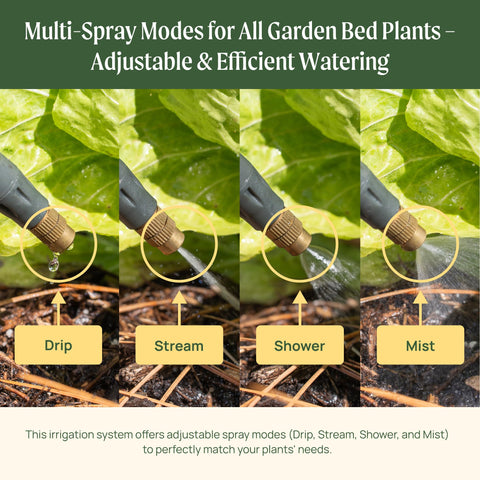 Vego Garden Irrigation Kit ideal for raised beds and vegetable gardens.