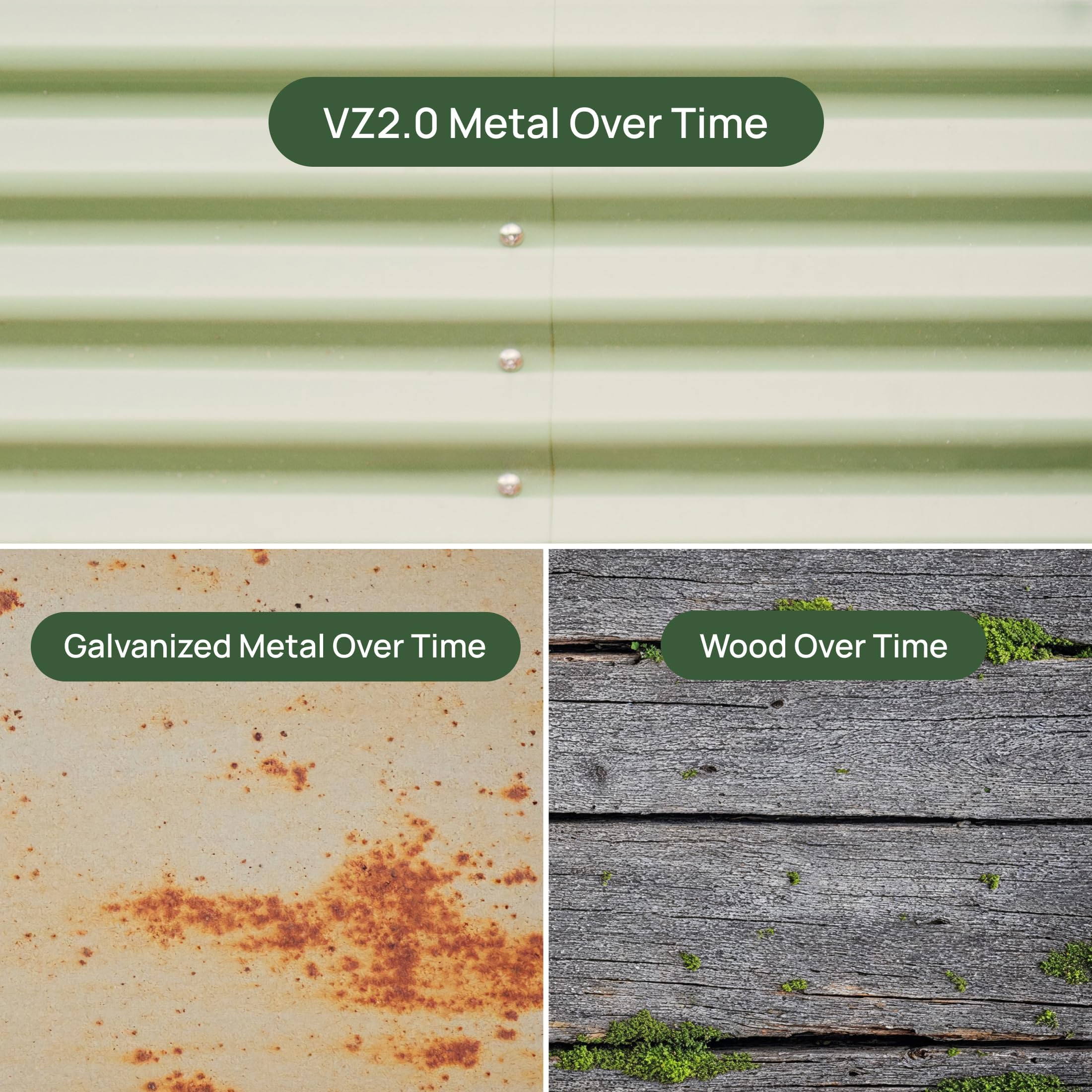 Vego Garden modular configurations illustrating layout options