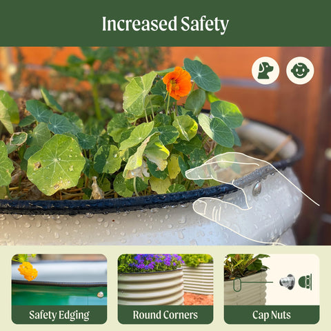 Vego Garden USDA-approved paint demonstrates weather-resistant finish