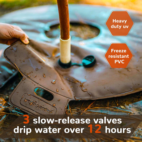 Vego Garden durable puncture-resistant material withstands outdoor use.