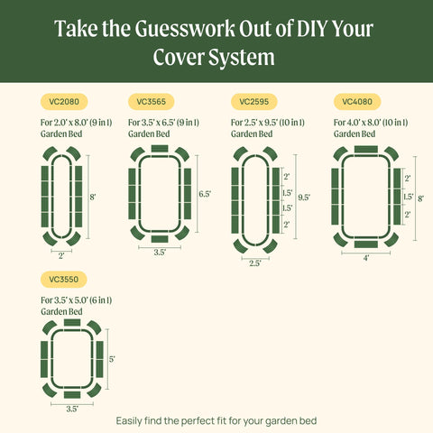 Vego Garden UV-resistant mesh provides long-lasting shielding from sun and weather.