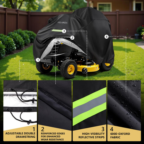 VELAPKEA cover features reflective strips for night visibility